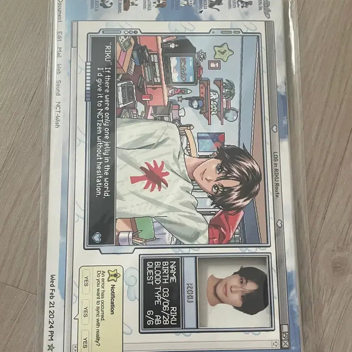 [BUNJANG] NCT WISH Riku Login Photocard Set / 엔시티위시 리쿠 로그인 포토세트