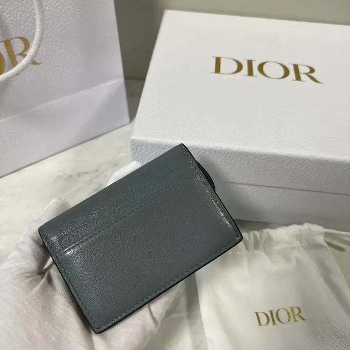 [BUNJANG] Dior Saddle Card Wallet / 디올 새들 카드지갑 클라우드 블루