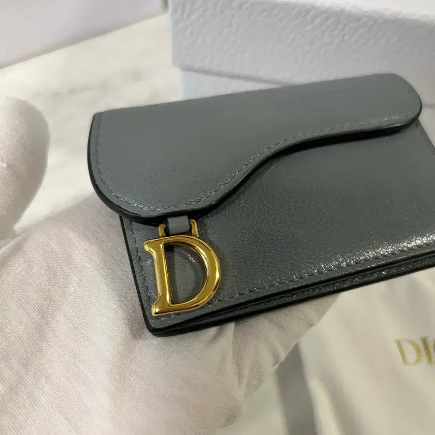 [BUNJANG] Dior Saddle Card Wallet / 디올 새들 카드지갑 클라우드 블루