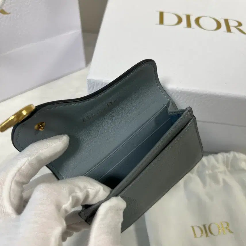[BUNJANG] Dior Saddle Card Wallet / 디올 새들 카드지갑 클라우드 블루
