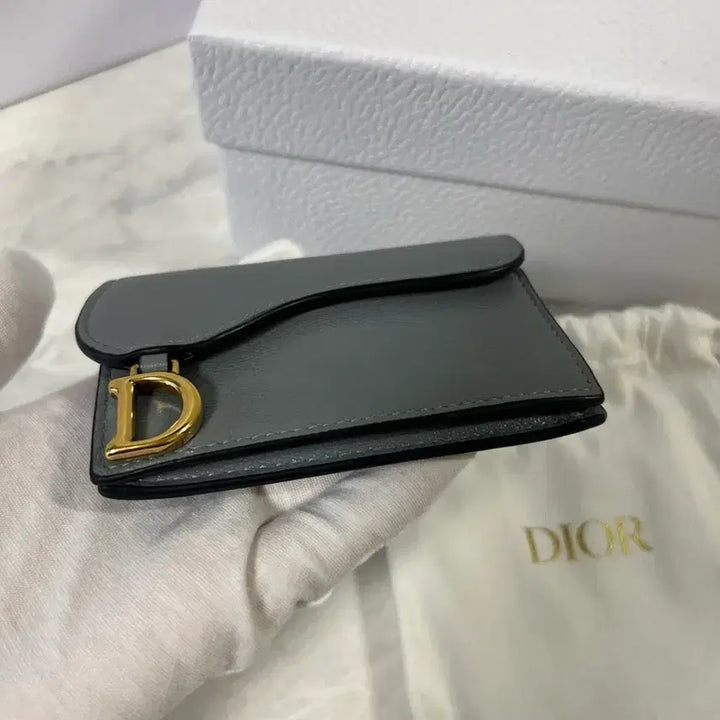 [BUNJANG] Dior Saddle Card Wallet / 디올 새들 카드지갑 클라우드 블루