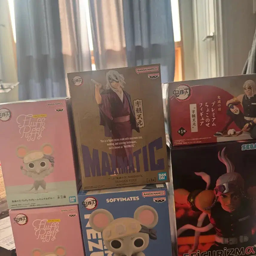 [BUNJANG] Demon Slayer Tengen Figure Bundle Set / 귀멸의칼날 텐겐(텐겐 쥐)피규어 일괄