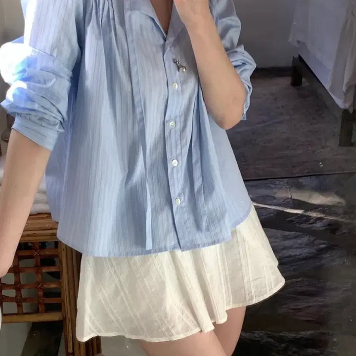 [BUNJANG] Modo Market Mael Tie Blouse / 모도마켓 샵모도 마엘 타이 블라우스 | 릴리코츠 타낫 시예 더바넷