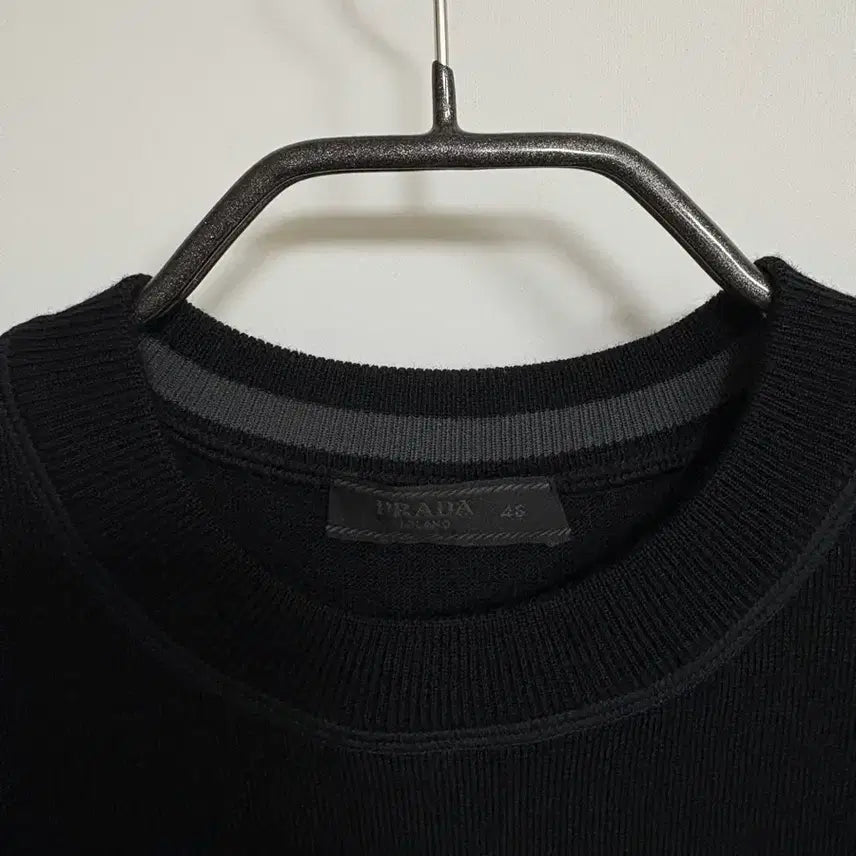 [BUNJANG] Prada Navy Knit Sweater / 프라다 정품 모 100% 짙은 네이비 46사이즈