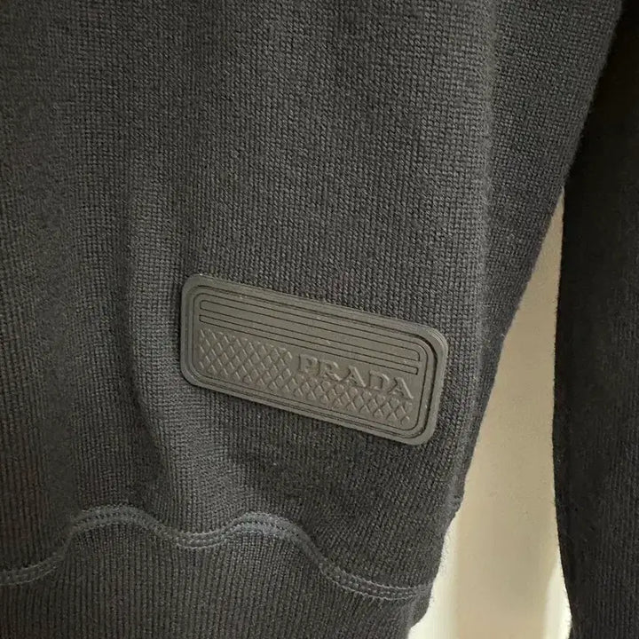 [BUNJANG] Prada Navy Knit Sweater / 프라다 정품 모 100% 짙은 네이비 46사이즈