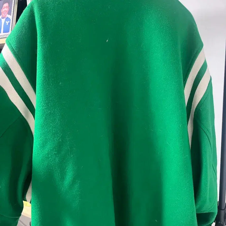 [BUNJANG] Mitchell &amp; NFL Stadium Jacket Olive / Mitchell&amp;NFL 스타디움 올리브 자켓