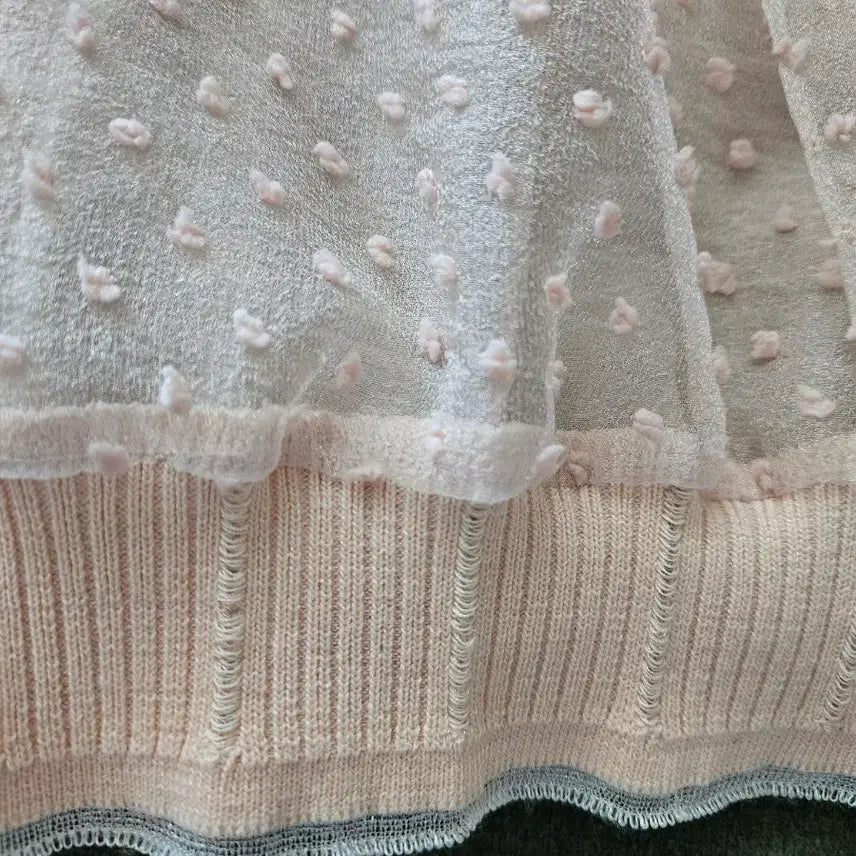 [BUNJANG] Hansum Mine See-Through Blouse / (새상품)한섬 마인 시스루 블라우스 판매해요
