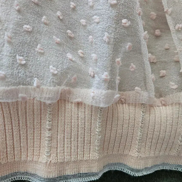 [BUNJANG] Hansum Mine See-Through Blouse / (새상품)한섬 마인 시스루 블라우스 판매해요