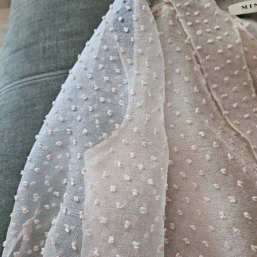 [BUNJANG] Hansum Mine See-Through Blouse / (새상품)한섬 마인 시스루 블라우스 판매해요