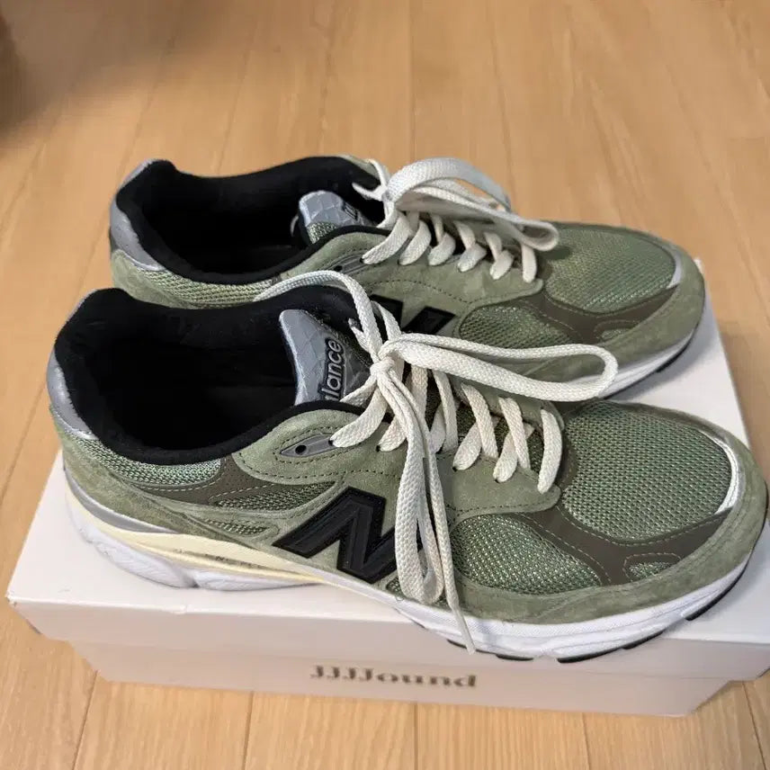 [BUNJANG] New Balance 990 V3 Jjjjound 280 / 뉴발란스 990 V3 그린 Jjjjound 280