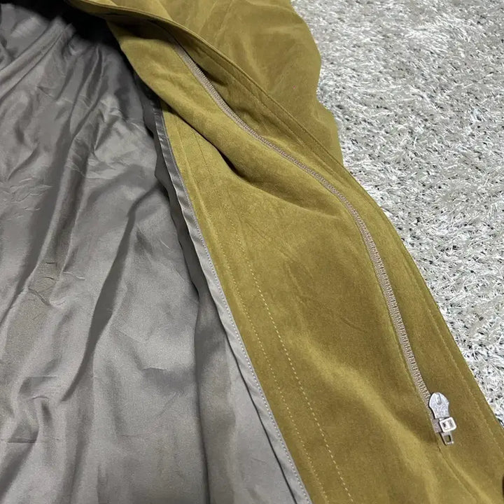 [BUNJANG] Trench Coat Size 105-110 / 일본판 인조 스웨이드 트렌치코트 사이즈 105~110