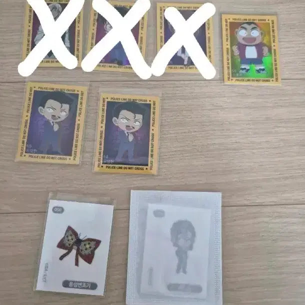 [BUNJANG] Detective Conan Hologram Sticker Set / 명탐정코난 띠부씰 스티커