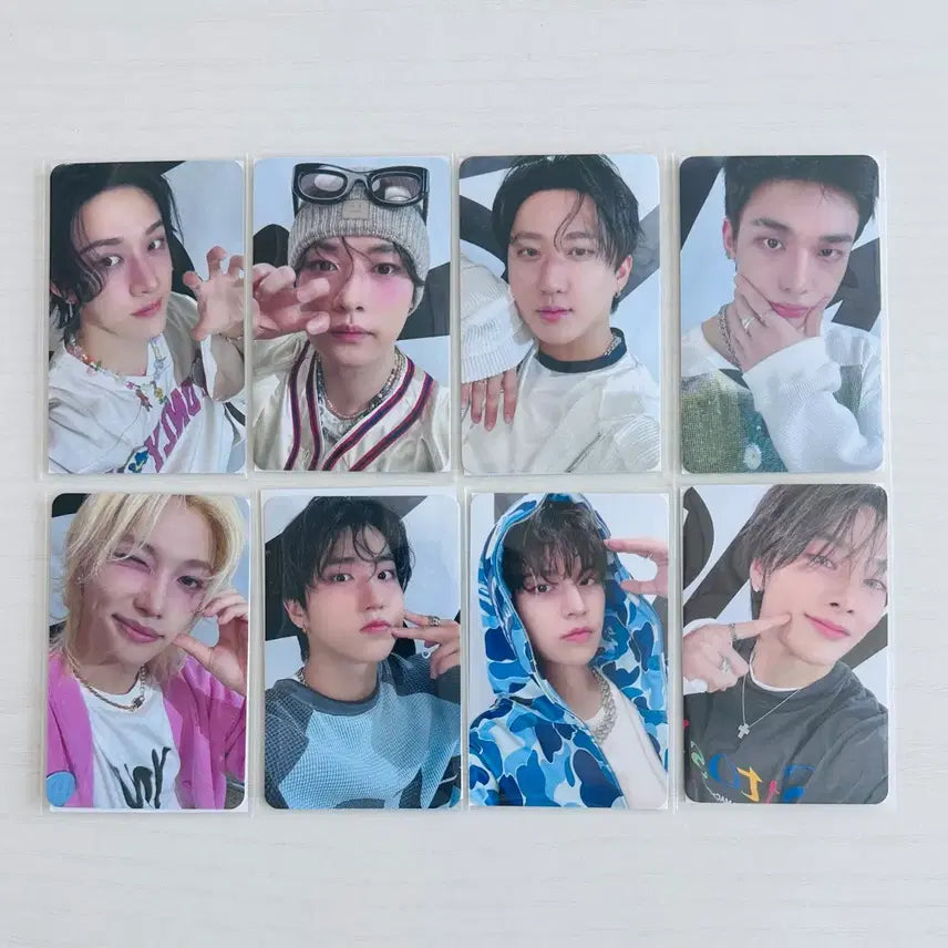 [BUNJANG] Stray Kids Real Touch Bundle Set Photocard / 스트레이키즈 스키즈 리얼터치 포카 양도