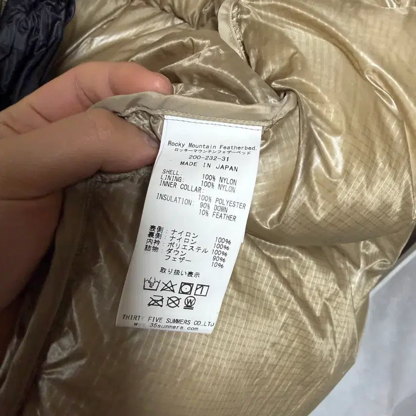 [BUNJANG] Rocky Mountain Beige Down Jacket Size 44 / 록키마운틴 ns 다운 베이지 44사이즈 팝니다