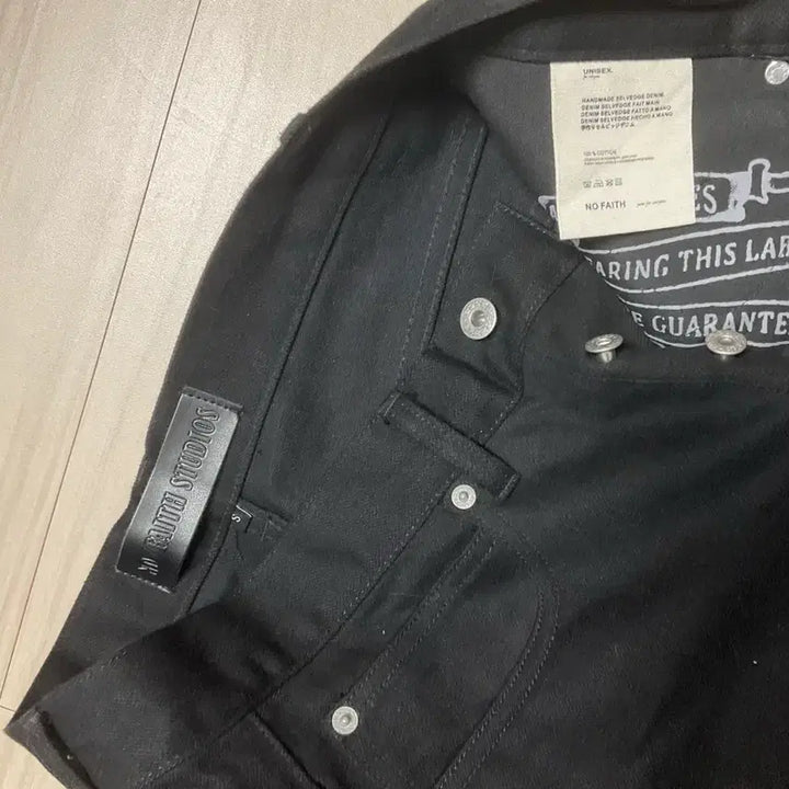 [BUNJANG] Nofaith Studios Black Denim / Nofaith Studios 블랙데님 팝니다