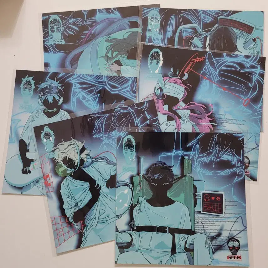 [BUNJANG] Alien Stage Mofun POB Poster Set / 에일리언  스테이지 모펀 특전 포스터 6종 세트