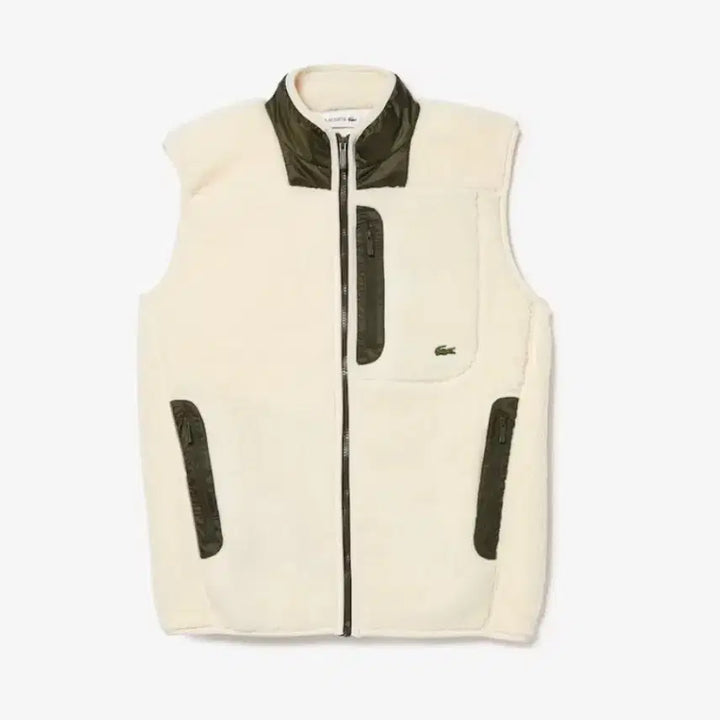 [BUNJANG] Lacoste Fleece Vest / 라코스테 양털 베스트 95
