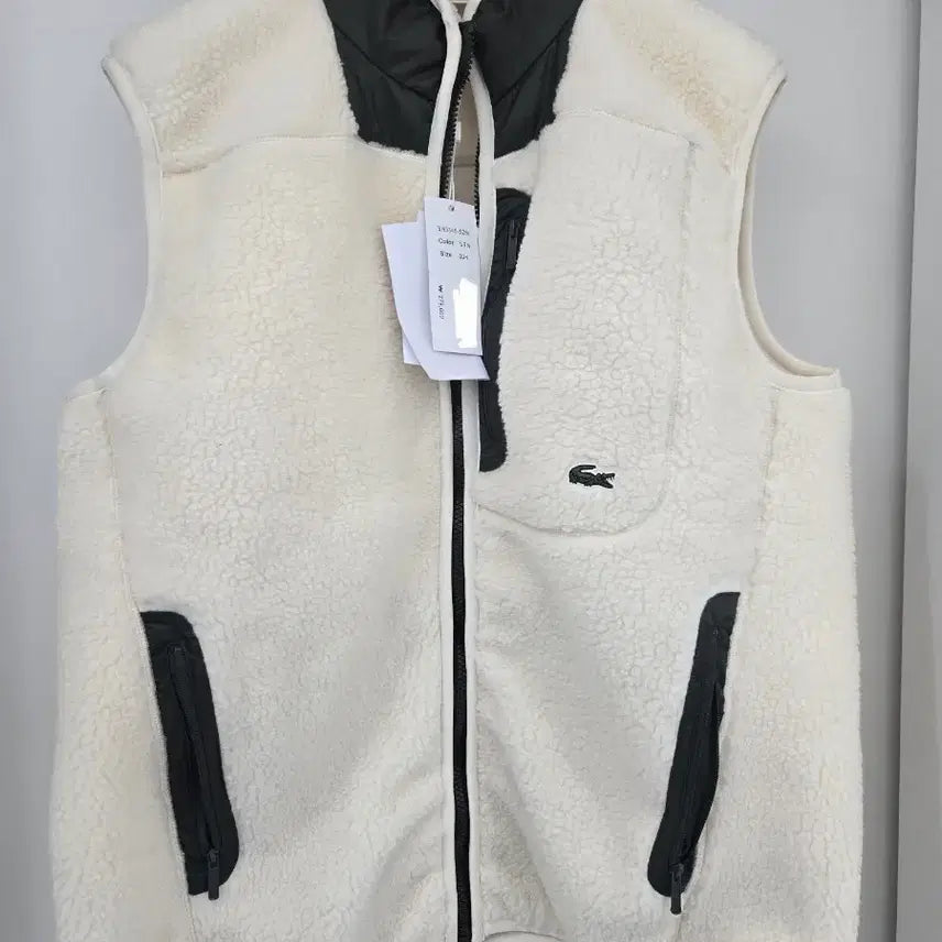 [BUNJANG] Lacoste Fleece Vest / 라코스테 양털 베스트 95