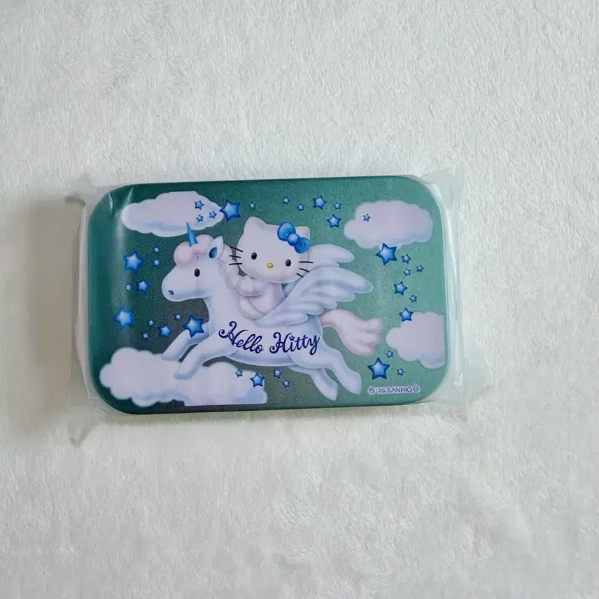 [BUNJANG] Hello Kitty Fantasy Series Unicorn Pegasus Tin Case Sticker Storage / 헬로키티 판타지시리즈 틴케이스 스티커보관함 유니콘 페가수스