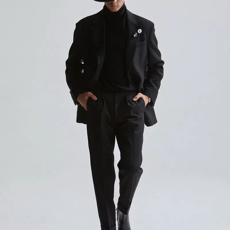 [BUNJANG] Marco ZAMBALDO Back Knit Over Jacket Size 48 (100) / 마르코잠발도 백니트오버자켓 48 (100) 사이즈