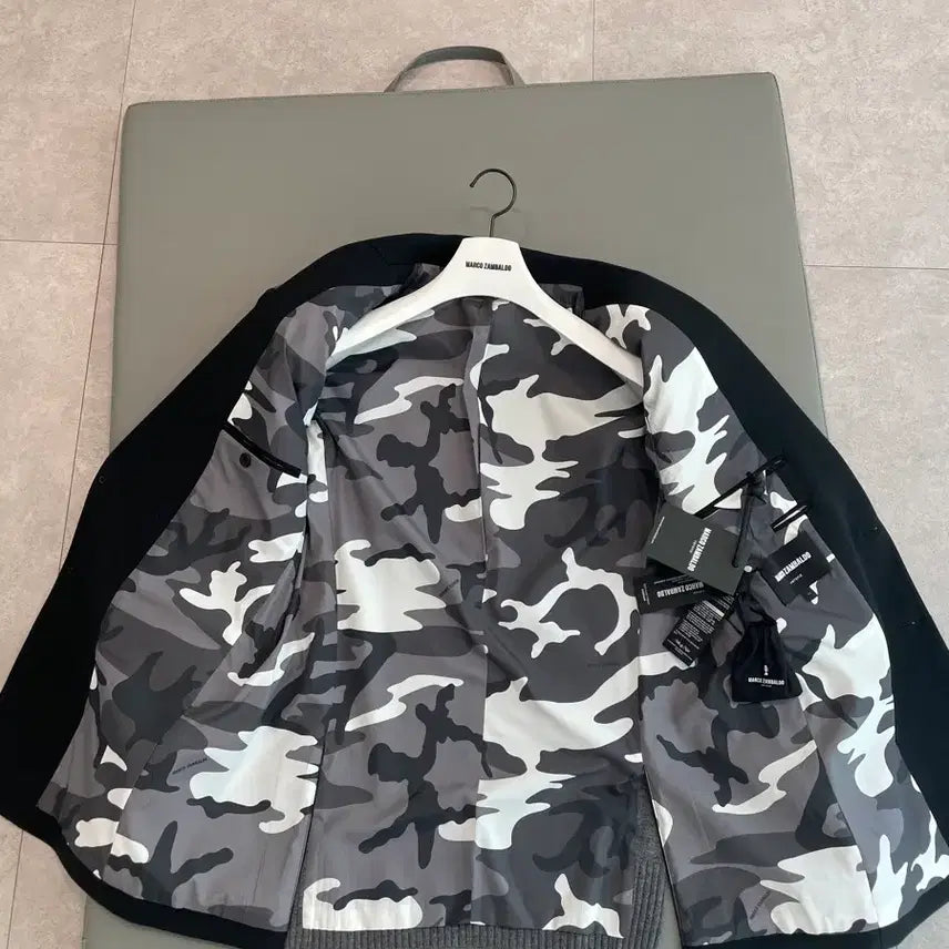 [BUNJANG] Marco ZAMBALDO Back Knit Over Jacket Size 48 (100) / 마르코잠발도 백니트오버자켓 48 (100) 사이즈