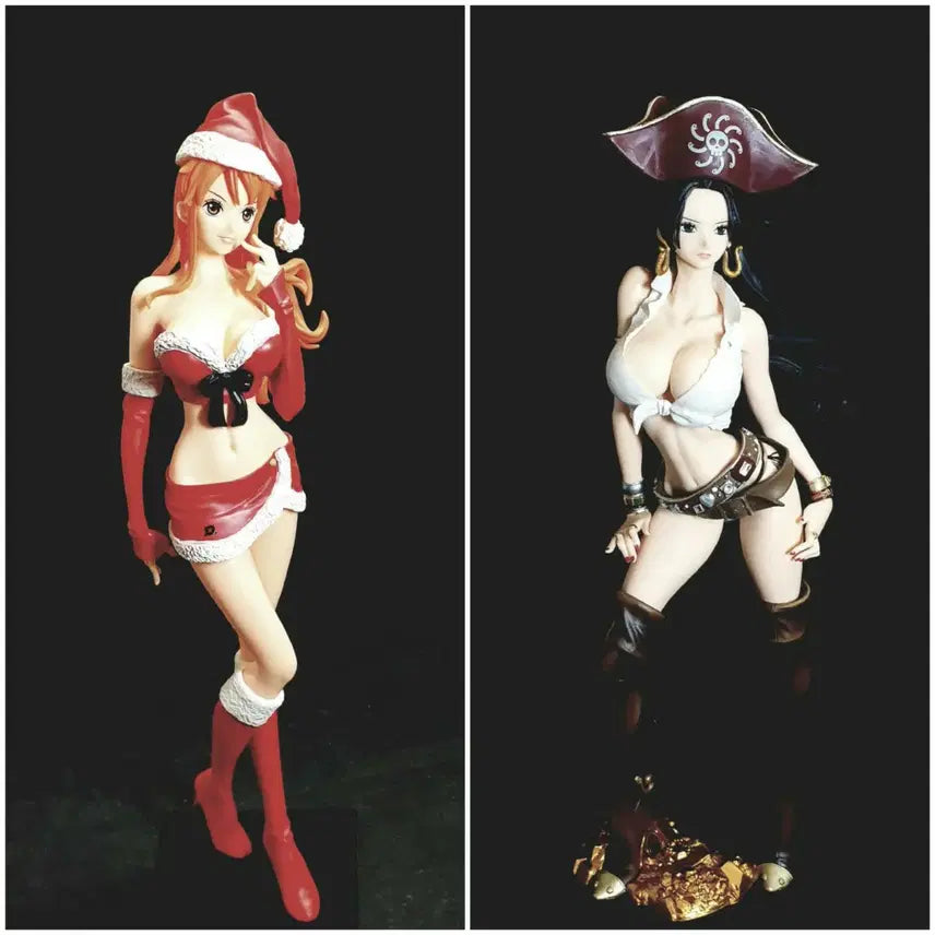 [BUNJANG] One Piece Hancock &amp; Nami Figure / 원피스,핸콕,나미,피규어,개봉,정품,풀박스