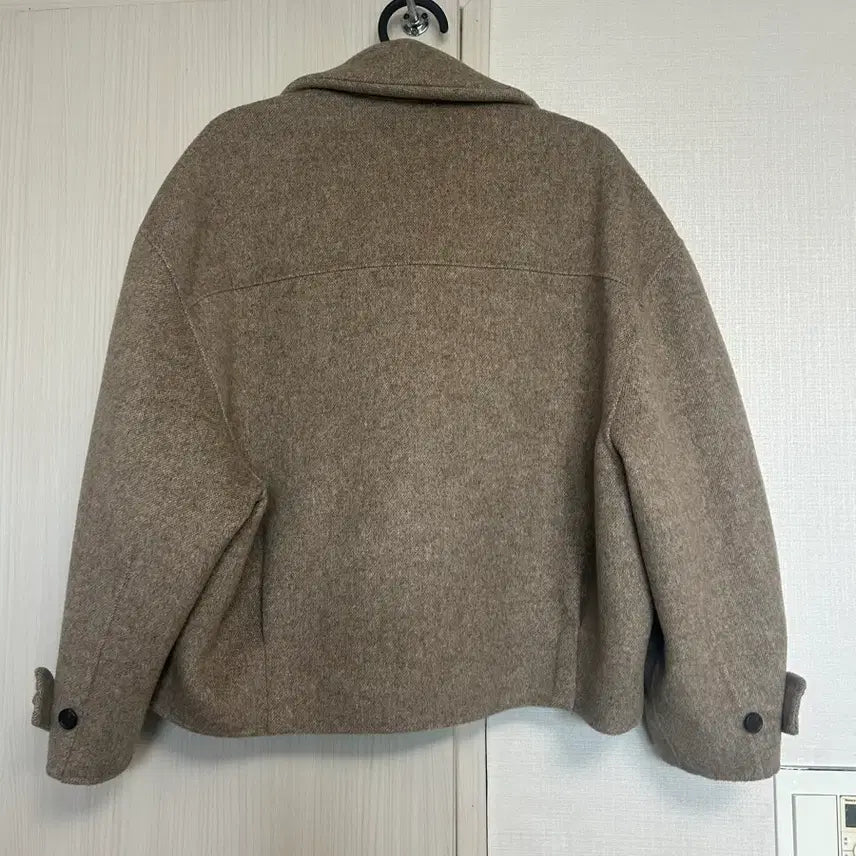 [BUNJANG] COVETBLAN Coat Beige / 코벳블랑 반코트 free