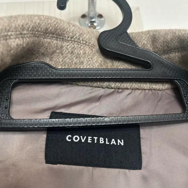 [BUNJANG] COVETBLAN Coat Beige / 코벳블랑 반코트 free