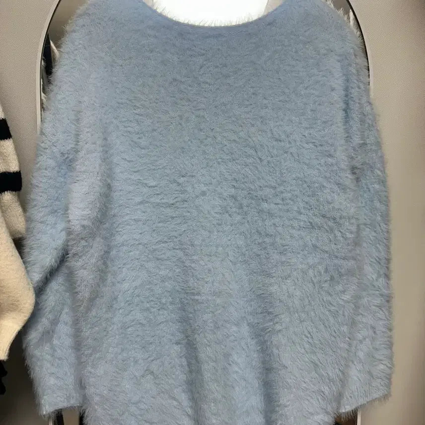 [BUNJANG] Oversized Angora Knit Top / 오버핏 앙고라니트티