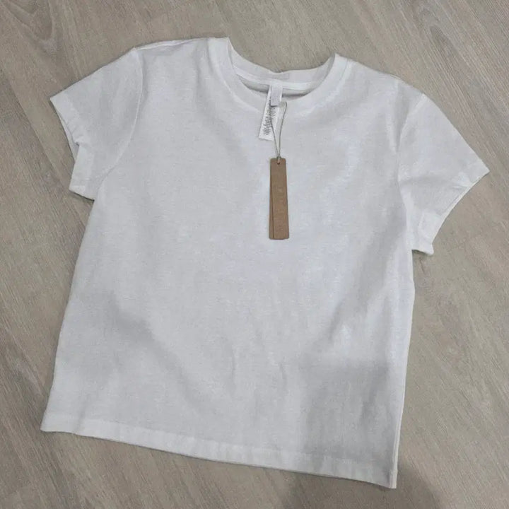 [BUNJANG] SKIMS Relaxed Shrunken T-shirt (White, S) / (새상품) SKIMS 스킴스 릴렉스드 슈렁큰 반팔 티셔츠 S 화이트