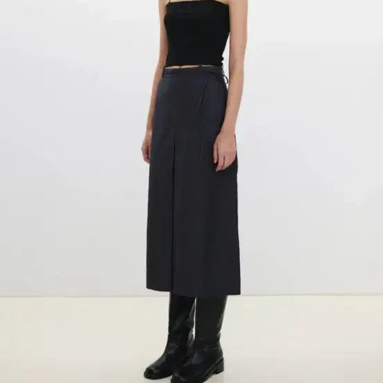 [BUNJANG] 8seconds Slit Long Skirt / *새상품* 삼성물산 8seconds 에잇세컨즈 슬릿 롱 스커트 애쉬