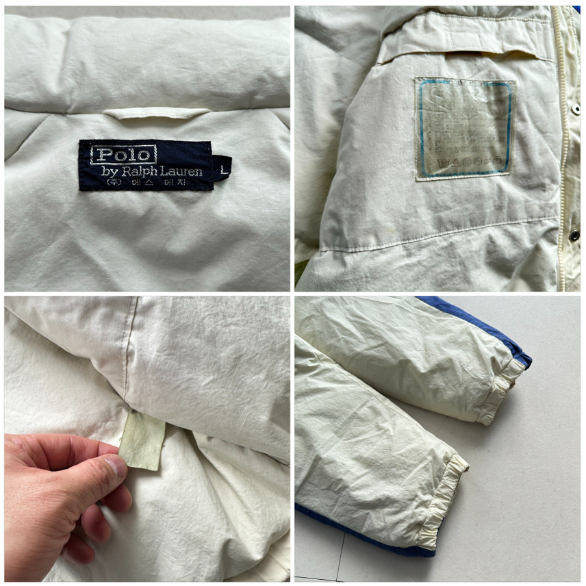 [BUNJANG] Polo Ralph Lauren Vintage Ski Down Jacket L / 90s 폴로 랄프로렌 빈티지 스키 다운자켓 L
