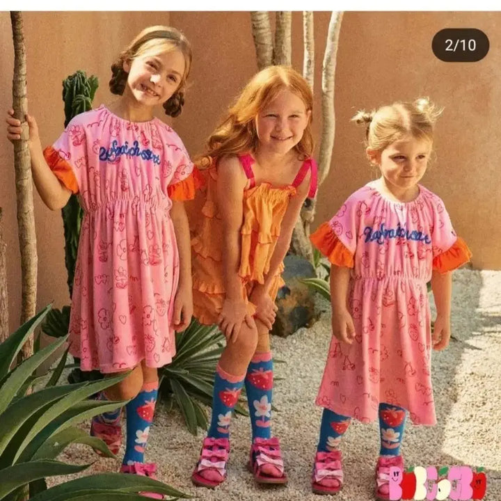 [BUNJANG] Bebebe Pink Dress / 베베베베 핑크  원피스