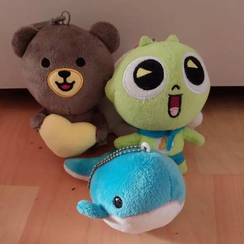 [BUNJANG] Unknown Doll Keyring Collection / 인형 키링 모음 (토끼/곰/상어 등)