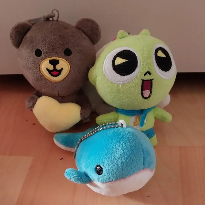 [BUNJANG] Unknown Doll Keyring Collection / 인형 키링 모음 (토끼/곰/상어 등)