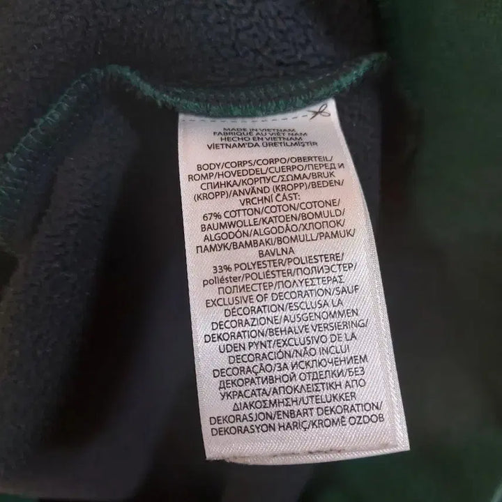 [BUNJANG] Polo Ralph Lauren Green Fleece Sweatshirt / 폴로 랄프로렌 맨투맨 그린 기모xl