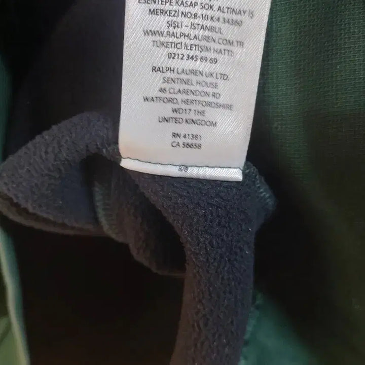 [BUNJANG] Polo Ralph Lauren Green Fleece Sweatshirt / 폴로 랄프로렌 맨투맨 그린 기모xl