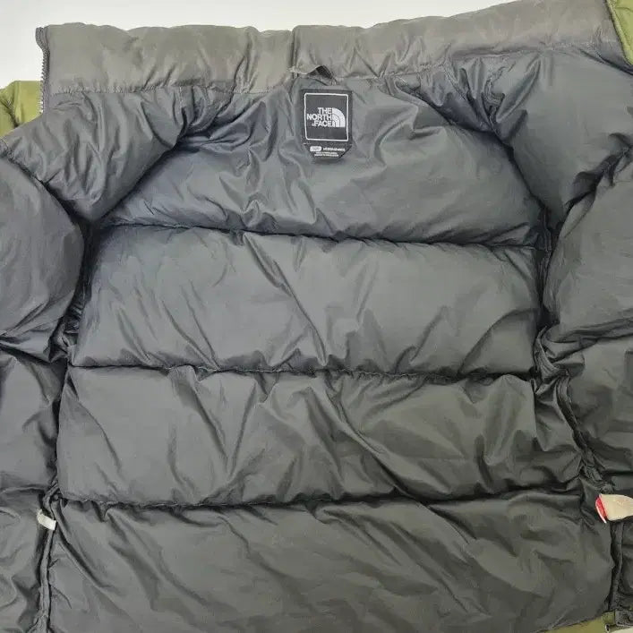 [BUNJANG] The North Face 700 Olive Nuptse Goose Down Puffer Jacket / (S/90) 노스페이스 구형 700 올리브 골드원코리아 눕시 구스 패딩