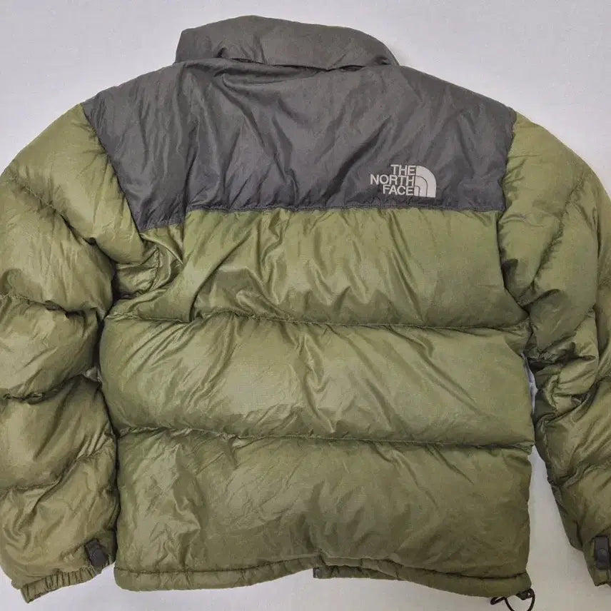 [BUNJANG] The North Face 700 Olive Nuptse Goose Down Puffer Jacket / (S/90) 노스페이스 구형 700 올리브 골드원코리아 눕시 구스 패딩