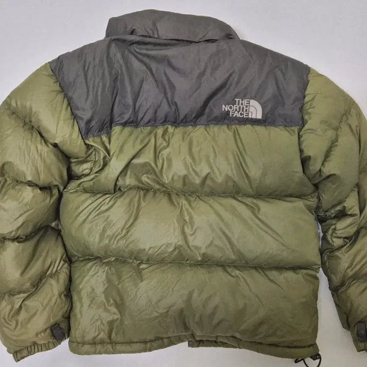 [BUNJANG] The North Face 700 Olive Nuptse Goose Down Puffer Jacket / (S/90) 노스페이스 구형 700 올리브 골드원코리아 눕시 구스 패딩