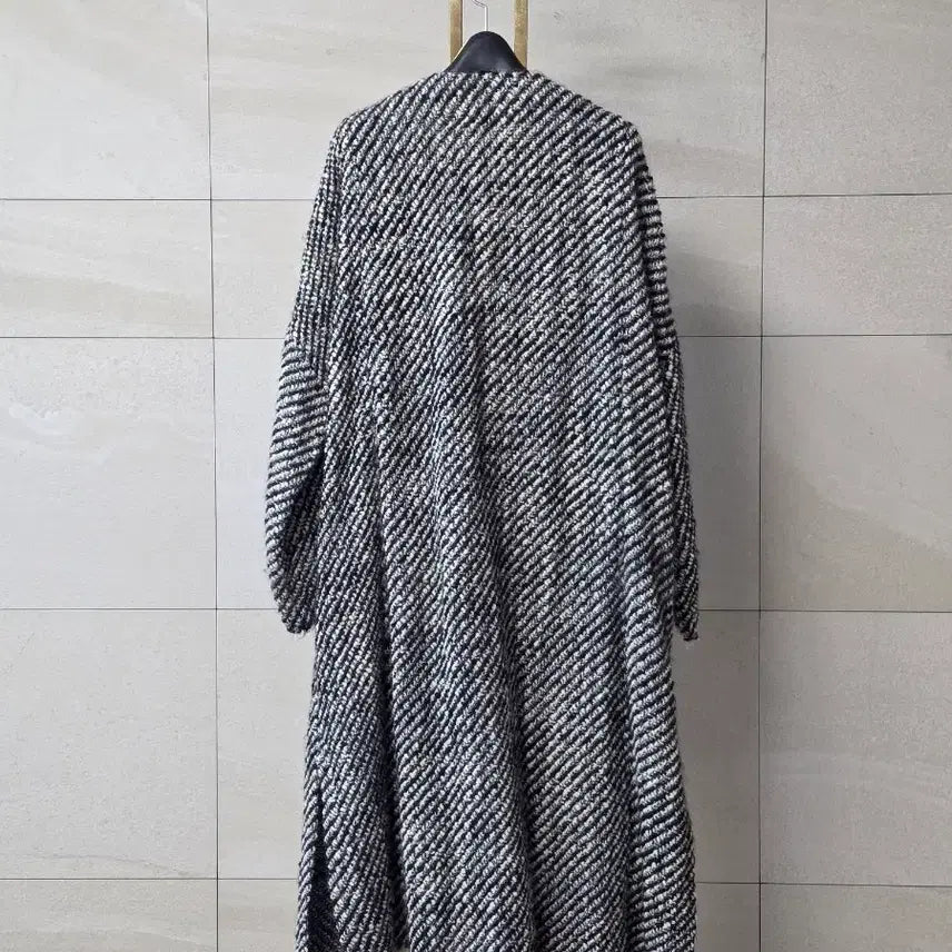 [BUNJANG] Isabel Marant Ivan Tweed Ecru Coat / 이자벨 마랑 아이반(Ivan) 트위드 에크루 코트