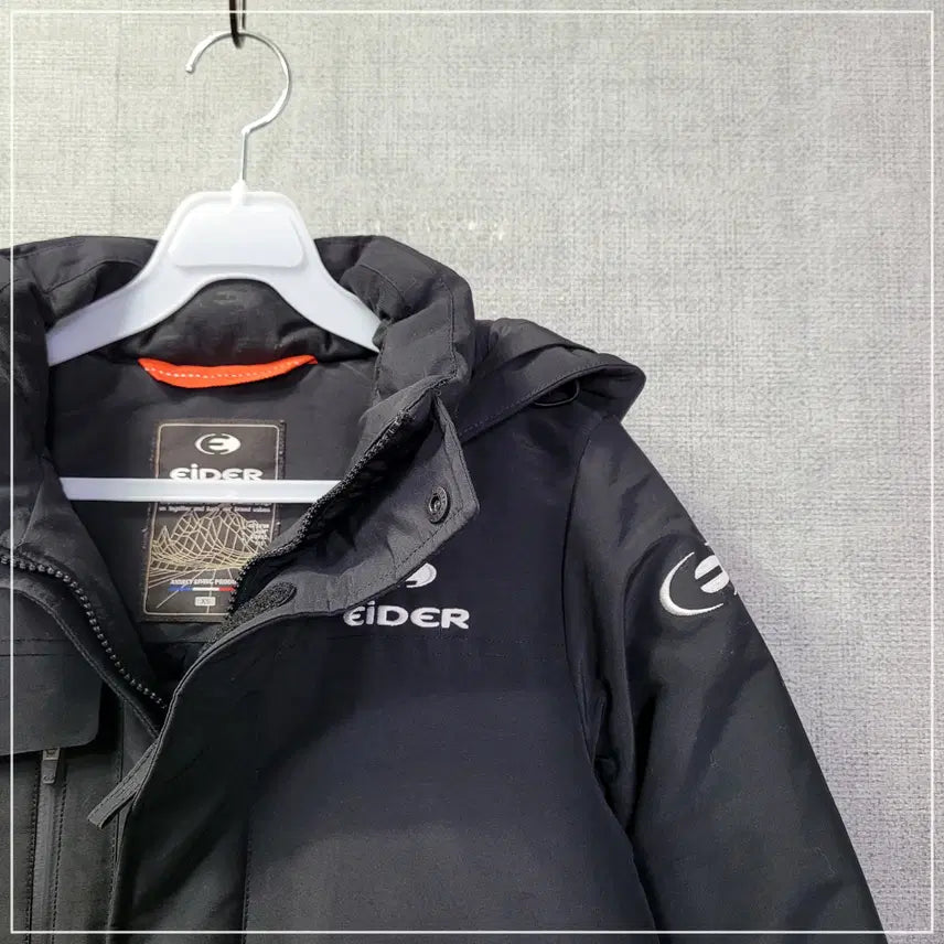 [SOLD OUT] 17. 아이더 블랙 덕다운 카라스점퍼 여성XS