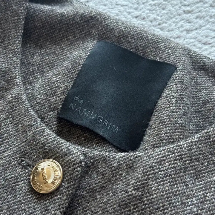 [BUNJANG] Wool Tweed Jacket (Brown) / 나무그림 울 트위드 자켓 (브라운)