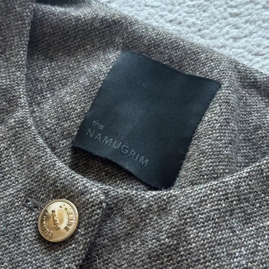 [BUNJANG] Wool Tweed Jacket (Brown) / 나무그림 울 트위드 자켓 (브라운)