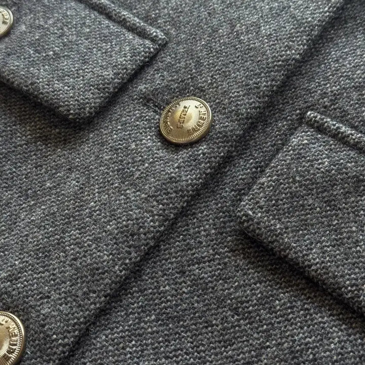 [BUNJANG] Wool Tweed Jacket (Brown) / 나무그림 울 트위드 자켓 (브라운)