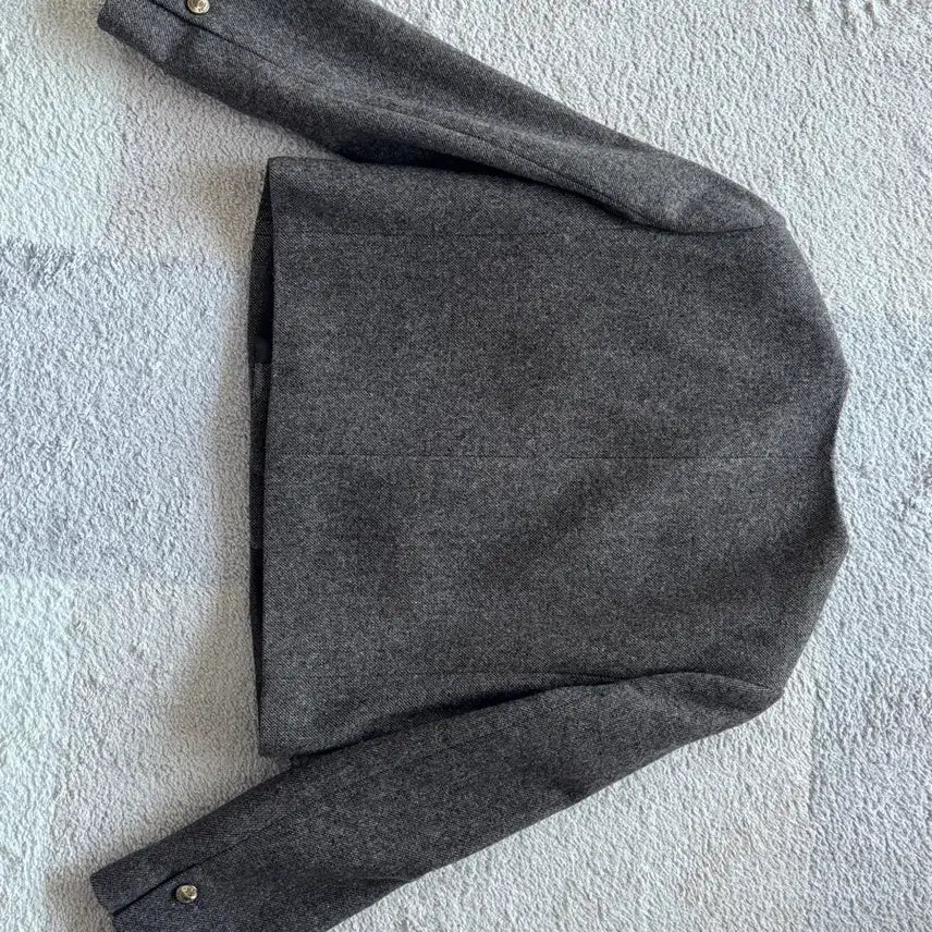 [BUNJANG] Wool Tweed Jacket (Brown) / 나무그림 울 트위드 자켓 (브라운)