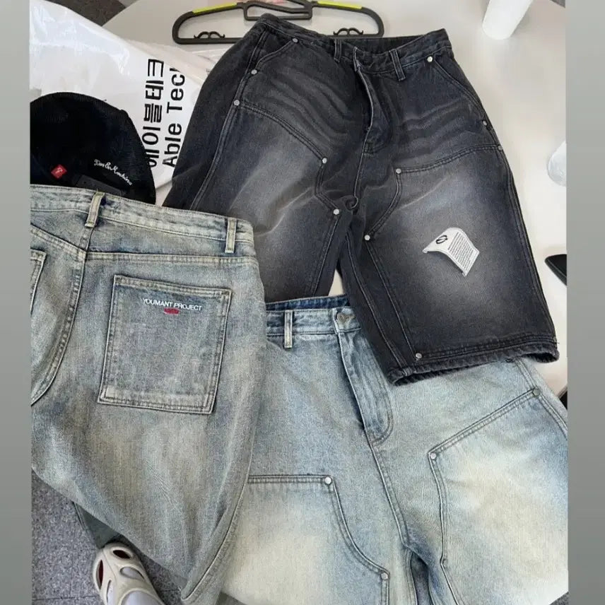 [BUNJANG] UMANT Bermuda Pants (L Size) / 유먼트 더블니 버뮤다 팬츠 (L사이즈)