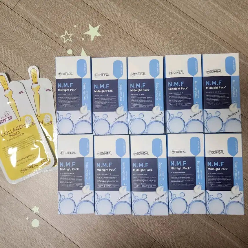 [BUNJANG] Mediheal Midnight Pack Bundle Set / (일괄) 메디힐 마스크팩, 미드나잇팩