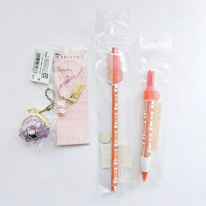 [BUNJANG] Hello Kitty Set: Exam Success Edition / 합격 키티4종세트, 필승 키티, 합격키티 볼펜