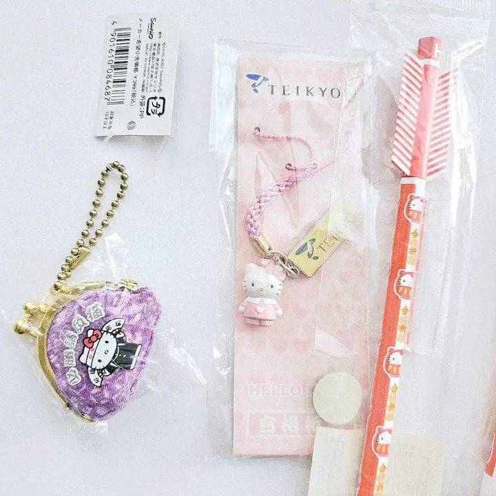 [BUNJANG] Hello Kitty Set: Exam Success Edition / 합격 키티4종세트, 필승 키티, 합격키티 볼펜